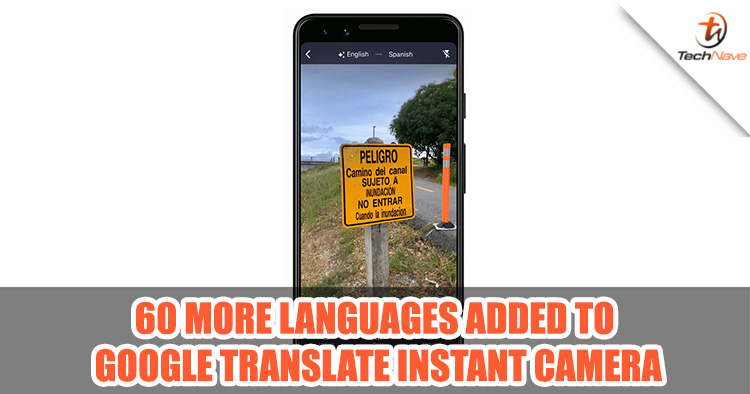 60 more languages added onto the Google Translate Instant Camera