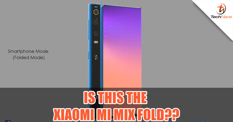 This is how the Xiaomi Mi Mix Fold might look like