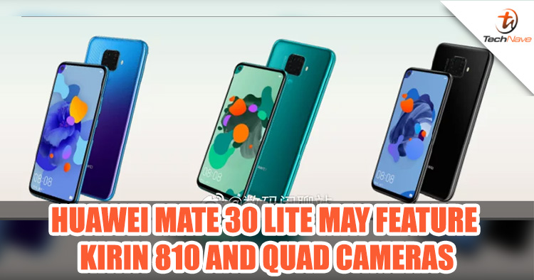 Huawei Mate 30 Lite may feature Kirin 810 and quad camera setup
