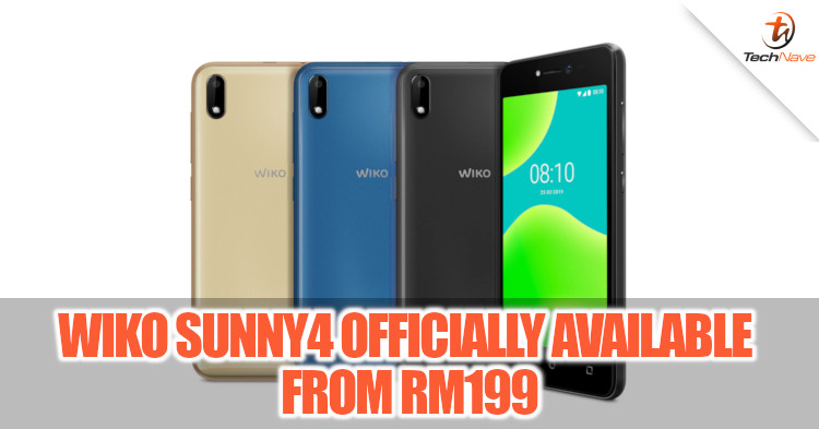 Wiko officially announced the Wiko Sunny4 with larger storage capacity starting from RM199