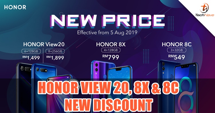 The HONOR View20 just got a discount - start from RM1499 + 2-Year Warranty and more!