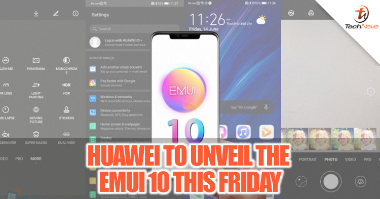 Huawei EMUI 10 will be officially unveiled this week at the Huawei Developer Conference