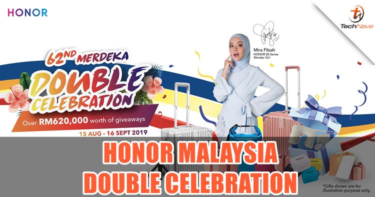 Over RM620,000 worth of giveaways to get at HONOR Malaysia's Double Celebration Merdeka sale