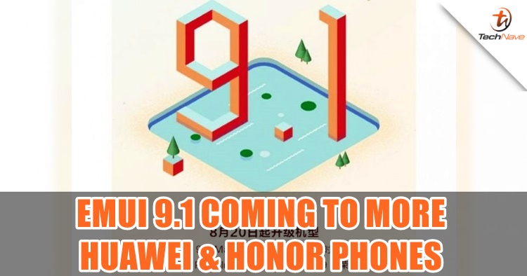 More old school Huawei and HONOR phones getting EMUI 9.1 update