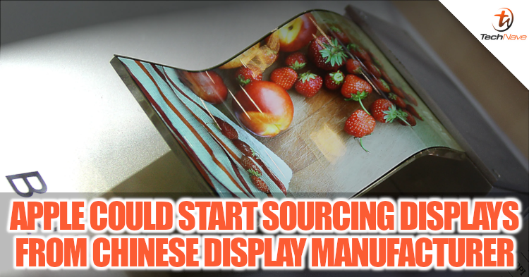 Apple could start sourcing flexible OLED displays from China for their upcoming Apple devices