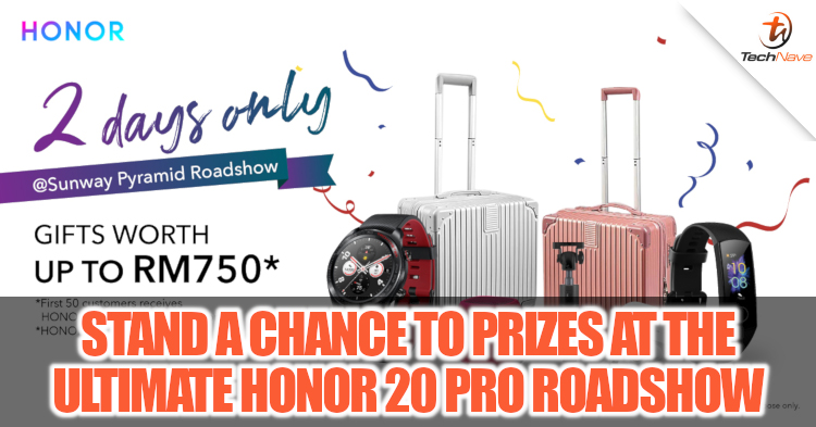 Stand a chance to win an HONOR 20 Lite during the Ultimate HONOR 20 PRO Roadshow