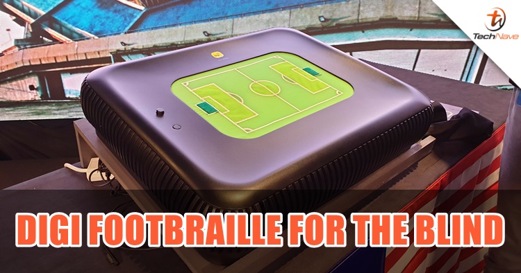 Digi made a touch table device that allows the visually impaired to feel a football match