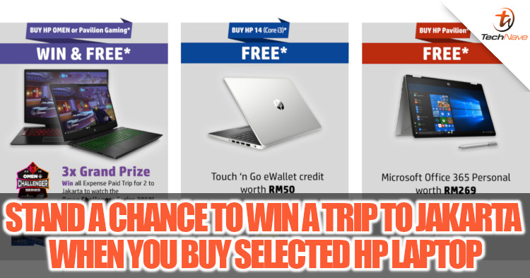 Stand a chance to win trips to Jakarta when you purchase selected HP products