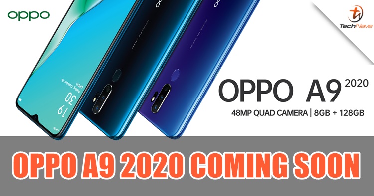 OPPO A9 2020 with quad camera, 8GB + 128GB and more set to be released in September