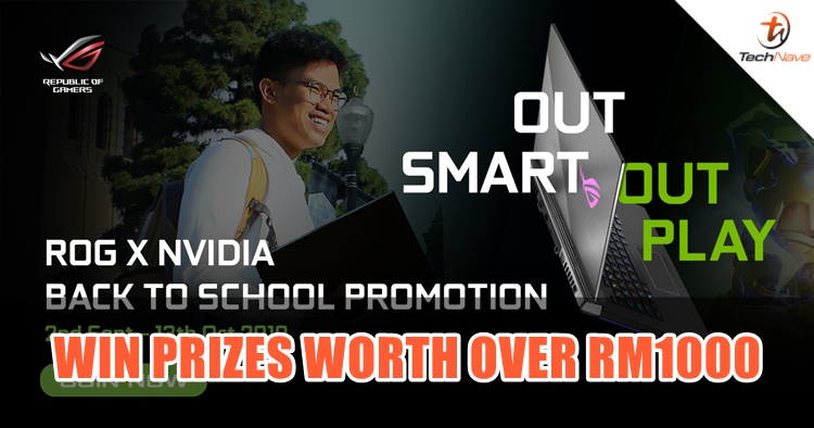 Buy and win exclusive ROG merchandises from ROG x NVIDIA – Back To School campaign