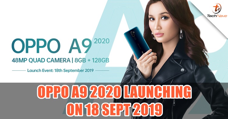 The OPPO A9 2020 will launch in Malaysia on 18 September 2019, packing Dolby Atmos speakers