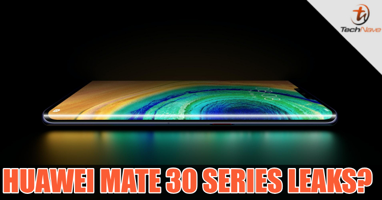 Leaked Huawei Mate 30, Mate 30 Pro, Mate 30 RS Porsche Design and Mate 30 Lite renders appear with dual selfies and more