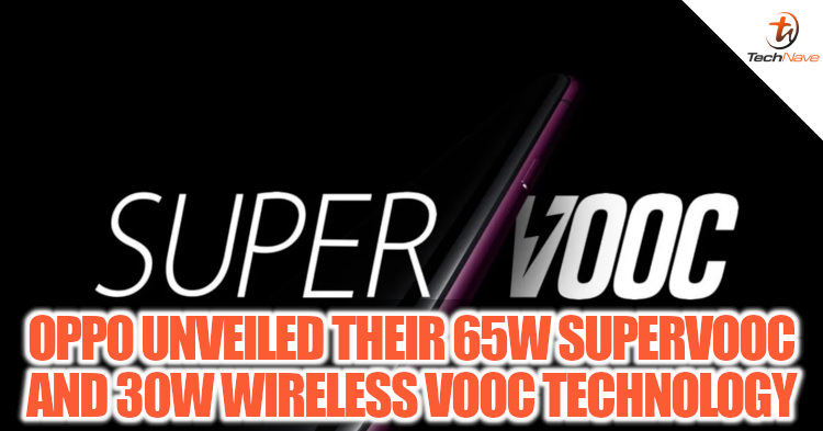 OPPO unveiled their 65W SuperVOOC and 30W wireless VOOC technology