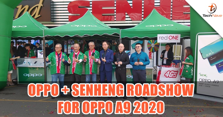 You can trade in your old OPPO phone for the new A9 2020 at the Grand Senheng Roadshow and more