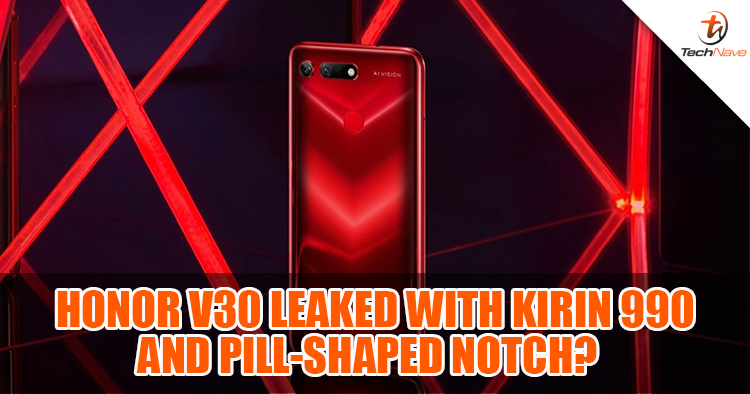 HONOR V30 is coming with a new pill-shaped punch-hole design!