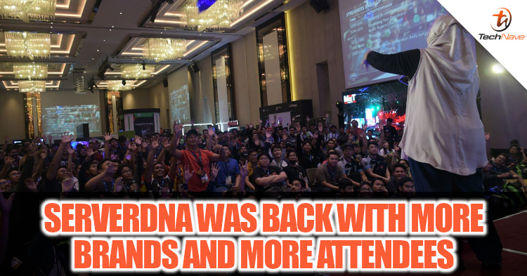 ServerDNA was even bigger this year with 2 floors full of booths
