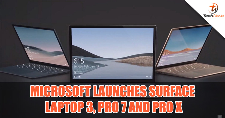 Surface Laptop 3, Pro 7 and Pro X launched at Microsoft Surface event, price starts from ~RM3769