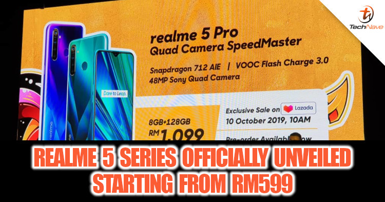 realme 5 series unveiled in Malaysia with 48MP quad-camera from RM599