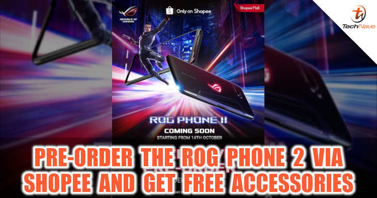 Pre-order the ASUS ROG Phone 2 via Shopee and get free ROG Phone 2 accessories