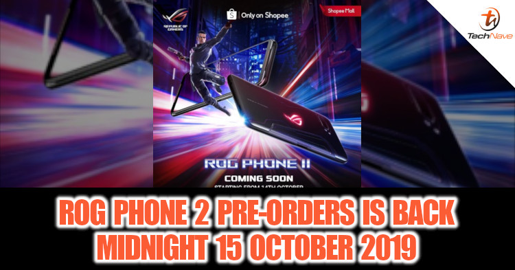ROG Phone 2 is back with round 2 of pre-orders on Shopee
