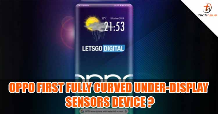 OPPO unveiled the next fully-curved waterfall display with sensors under the screen?