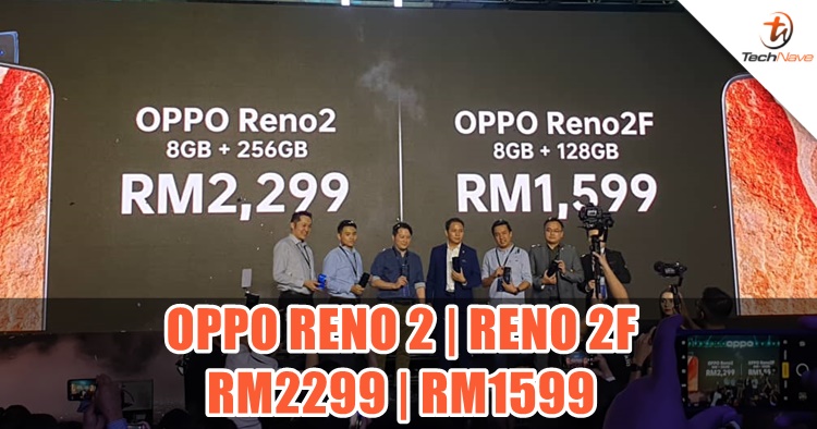 OPPO Reno 2 and Reno 2F now official in Malaysia, starting from RM1599