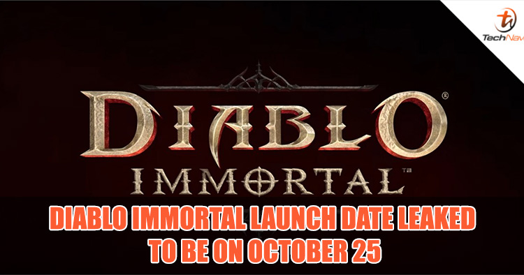 Diablo Immortal leaked to release on mobile on October 25