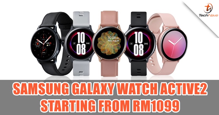 Samsung Galaxy Watch Active 2 has landed in Malaysia starting from RM1099, including the Under Armour edition