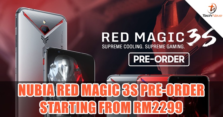 5000mAh Nubia Red Magic 3S w/ up to 12GB RAM is officially coming to Malaysia starting from RM2299