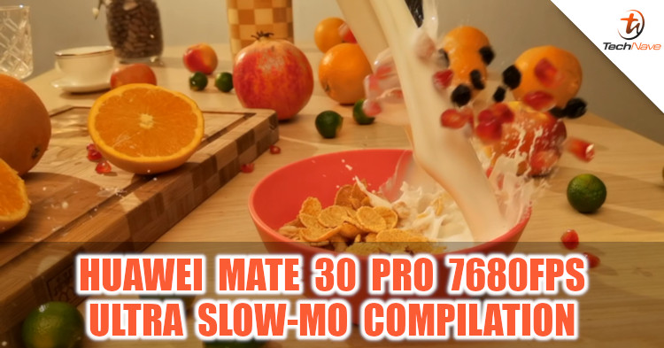 Here's a compilation of Huawei's Mate 30 Pro's 7680FPS Ultra-Slowmo capabilities