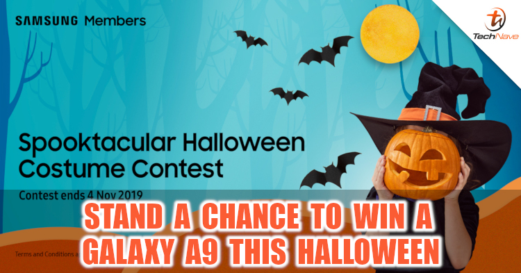 Stand a chance to win a Samsung Galaxy A9 simply by posting a spooky picture of yourself