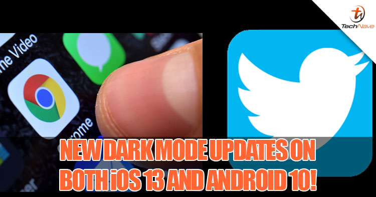 Google Chrome and Twitter has rolled out Dark Mode Updates for smartphones!