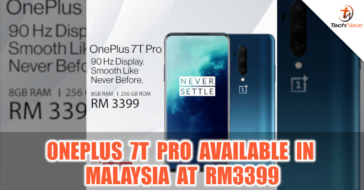 OnePlus 7T Pro with 90Hz display will be available in Malaysia starting 25 October 2019 at RM3399