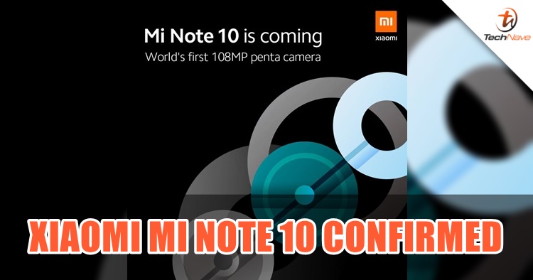 Xiaomi revives the Mi Note series, introducing the Mi Note 10 with a 108MP penta camera setup