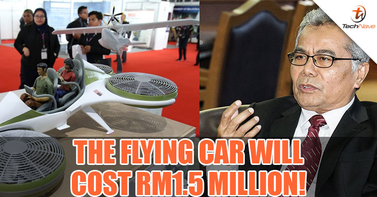 Anyone can own a flying car which will cost RM1.5 million!
