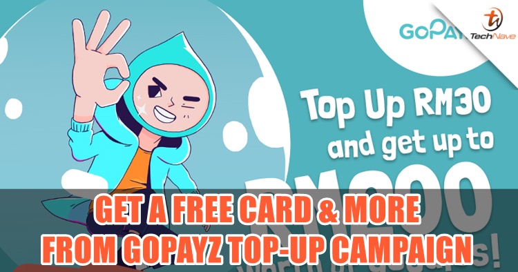 You can get a free physical card, insurance, cashback and freebies from topping up U Mobile's GoPayz campaign