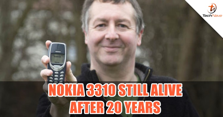 A man found his lost Nokia 3310 with 70% battery left after 20 years