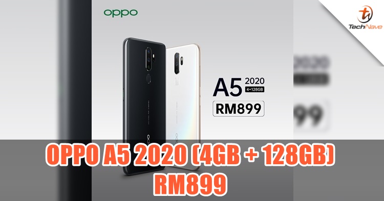 A new OPPO A5 2020 (4GB + 128GB) model is coming soon for RM899