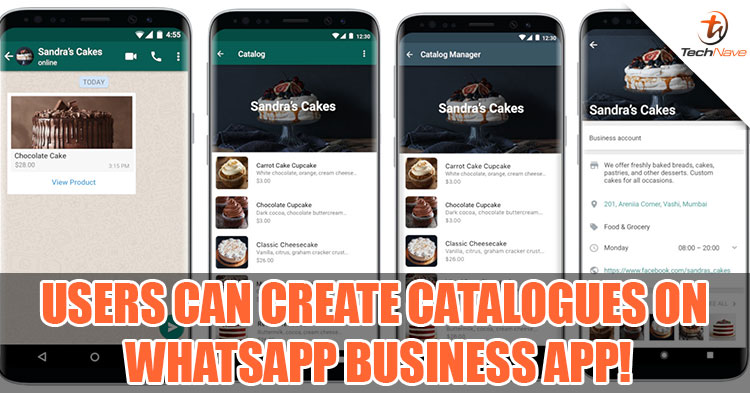 Business users can now create catalogues to showcase their products on WhatsApp Business App!