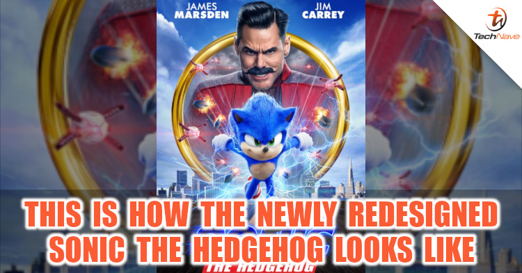 This is how the newly redesigned Sonic the Hedgehog looks like