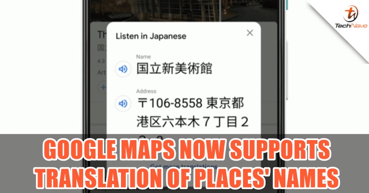 Google Maps now will speak for you when you’re asking for directions while traveling