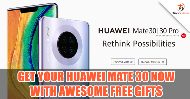 You can now buy the Mate 30 series without any referral code, get free gifts worth up to RM537