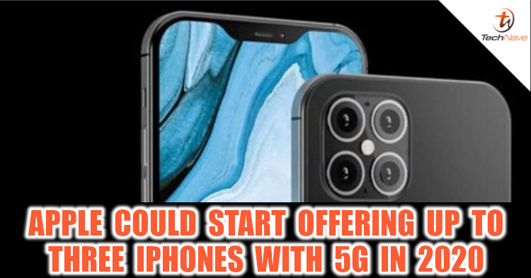 Apple will most likely release three 5G iPhones in 2020