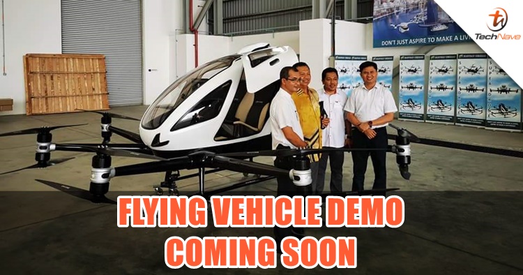 Malaysian Minister will personally ride the flying vehicle as a demonstration this Thursday