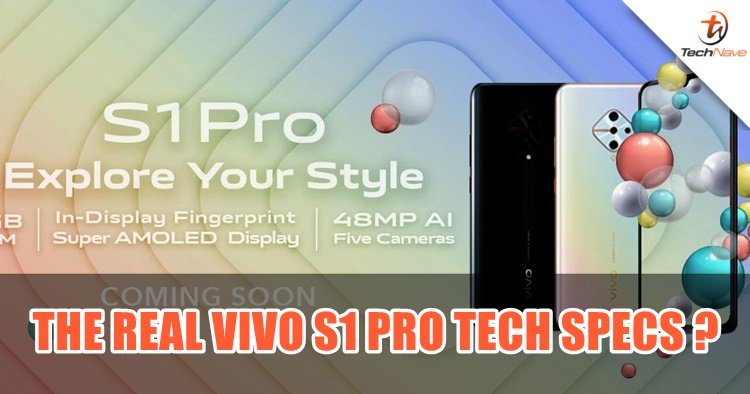 The vivo S1 Pro has the same vivo S5 design but not the tech specs