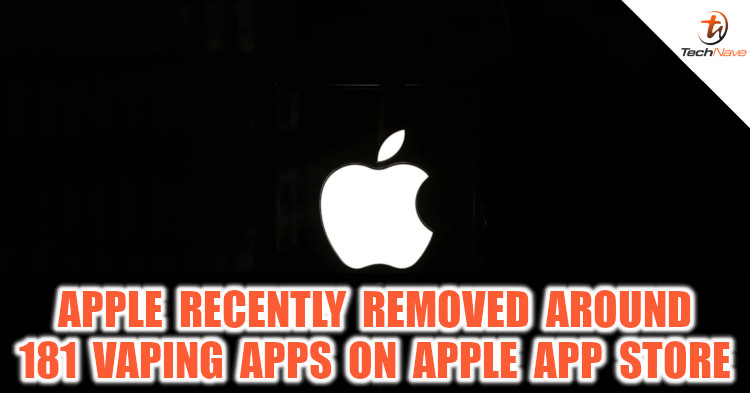 Apple removed up to 181 vaping apps on their Apple App Store