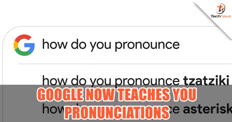 You can now get pronunciation lessons from Google