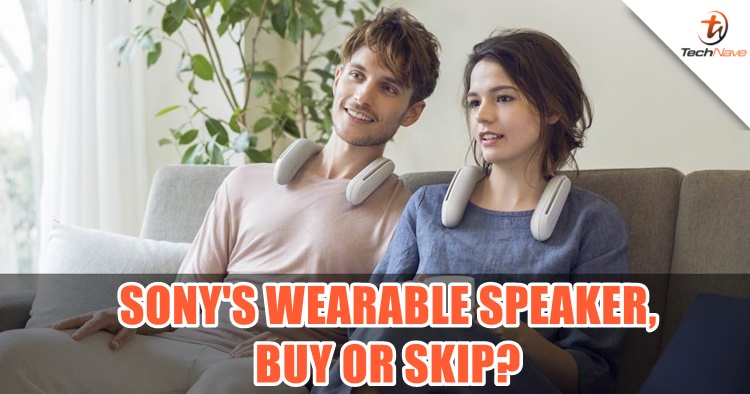 We are sure that this Sony’s wearable speaker is not going into your Christmas shopping list