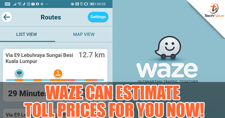 Waze can now estimate toll prices for your designated routes!
