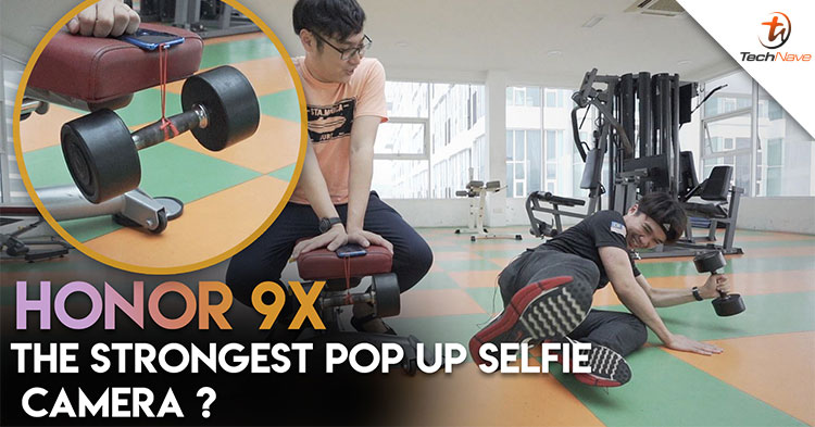 HONOR 9X Pop-Up Selfie Camera Can Withstand a 15kg Dumbbell？ | Unboxing and Hands-On Review!